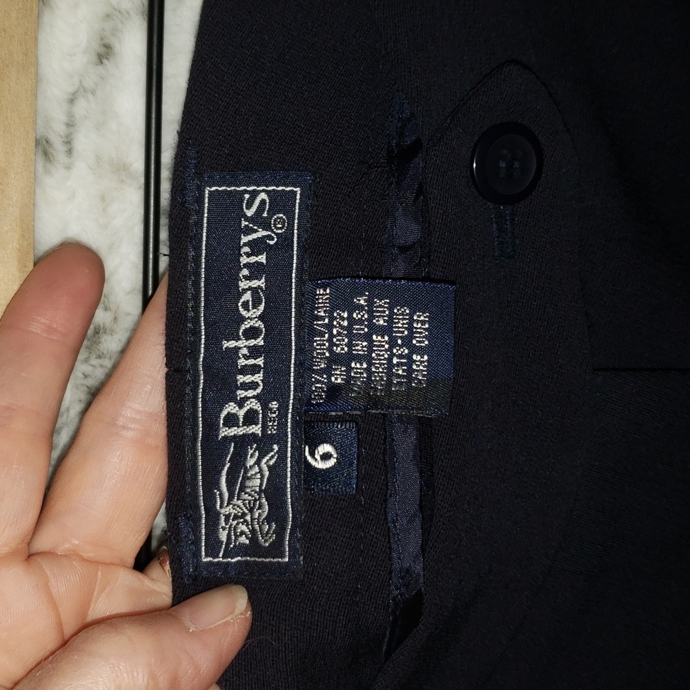 Burberrys black dress slacks